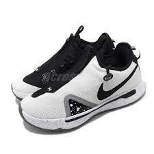 Pagesbusinessessports & recreationsports teamprofessional sports teampaul george shoes. Nike Pg 4 Ep Iv Paul George Oreo White Black Men Basketball Shoes Cd5082 100 Ebay