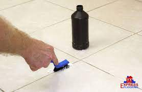 toughest stains from a tile floor