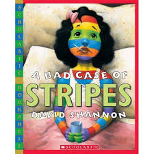 Gives us several clues about the story to come. A Bad Case Of Stripes Scholastic Bookshelf By David Shannon Paperback Target
