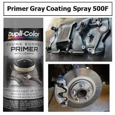 Primer Gray Coating Spray Brake Caliper