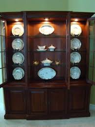 including how to decorate china cabinet
