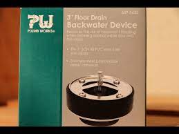 backwater drain device install you