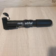 mt zéfal mini bicycle tyre pump sports