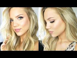 soft glam prom makeup carli bybel