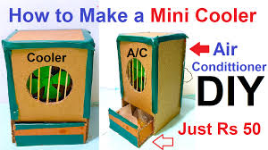air cooler using cardboard