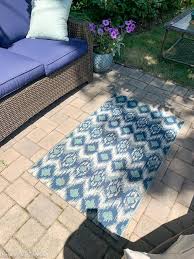 how to clean an outdoor rug without