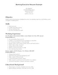 Example Of Simple Resume For Student Example Document And