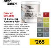 special fired earth 1ltr cabinet