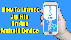extract zip files on any android device