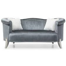 arm velvet straight sofa