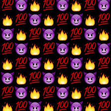 50 100 emoji wallpaper