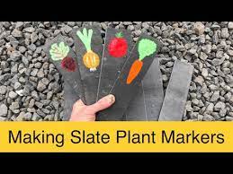 Making Handmade Plant Markers Diy