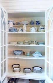 how to style a china cabinet