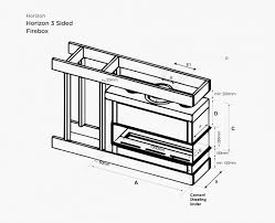 Horizon 3 Sided Jetmaster Fireplaces