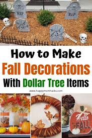 diy dollar tree fall decorations