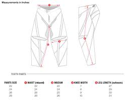 Troy Lee Designs Youth Pants Size Chart Pants Images And