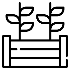 Raised Bed Generic Detailed Outline Icon