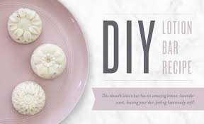 diy lotion bar recipe young living