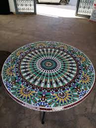 Moroccan Mosaic Table Handmade