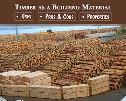 timber for house construction use