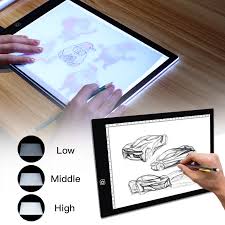A4 Led Light Box Professional Animation Ultra Thin Drawing Board Touch Variable Illumination Tracking Pad Digital Tablets Aliexpress