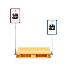 customized free standing sign holder