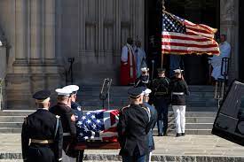 Photos: Colin Powell funeral at ...