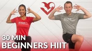 30 min beginners hiit workout for fat