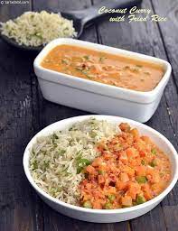 coconut curry with fried rice recipe