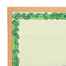 As an artist, i enjoy experimenting with various mediums. Tropical Leaves Bulletin Board Borders Oriental Trading