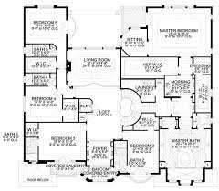 House Plan 55855 Mediterranean Style