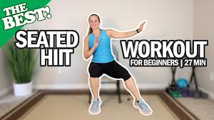 the best seated hiit with abs workout