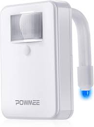 Amazon Com Powmee Toilet Night Light 16 Color Motion Sensor Led Toilet Night Light 5 Stage Dimmer Light Detection Better For Bathroom Home Improvement