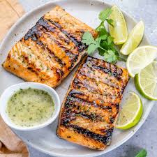 cilantro lime grilled salmon recipe