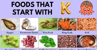 62 juicy foods that start with k with