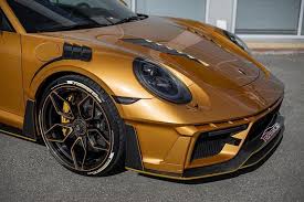 Sam, the #1 top producer at porsche gold coast, is a recipient of the porsche sales excellence award for 2017, awarded only to the top 100 porsche sales executives in the world (only 22 in the us earned this award). Porsche 911 Turbo S Gold Venom From Scl Is Pure Russian Carbon Tuning Autoevolution