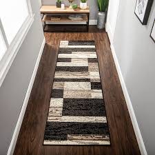 contemporary patchwork pattern area rug