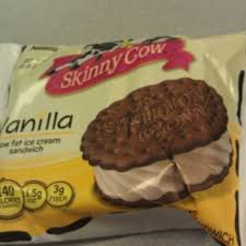 calories in skinny cow low fat ice