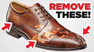 remove them from dress shoes