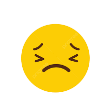 sad face emoji clipart transpa png