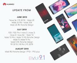 Huawei mate 20x merupakan salah satu peranti yang telah dilancarkan oleh huawei dibawah siri mate 20. Huawei Malaysia On Twitter The Wait Is Over Get Ready To Update Your Device From This Coming July Here S The Full Release Schedule For Emui 9 1 Elevate The Performance Of Your Huawei