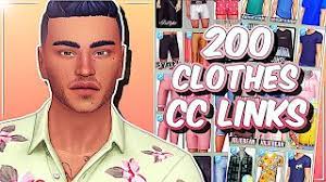 the sims 4 maxis match male clothes