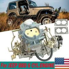 Carburetor For Jeep Bbd 6 Cyl Engine 4 2 L 258 Cu Engine Amc Cj5 Cj7 2 Barrels Ebay