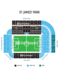 st james park seating plan tickets for