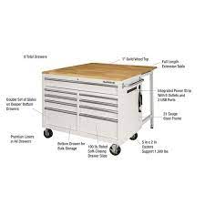 9 drawer mobile workbench
