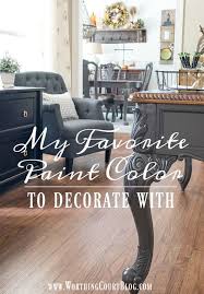 My Favorite Paint To Decorate With And