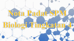 Bab 9 biologi tingkatan 4. Nota Padat Spm Biologi Tingkatan 4 Kssm Gurubesar My