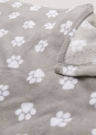 Paw Print Pet Fleece Blanket 130cm
