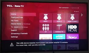 Just a totally black screen and you can possibly still hear the sound. How To Fix Tcl Roku Tv Usb Device Requires More Power Error Usb Streaming Tv Software Update