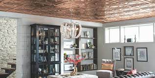 copper ceiling look ceilings